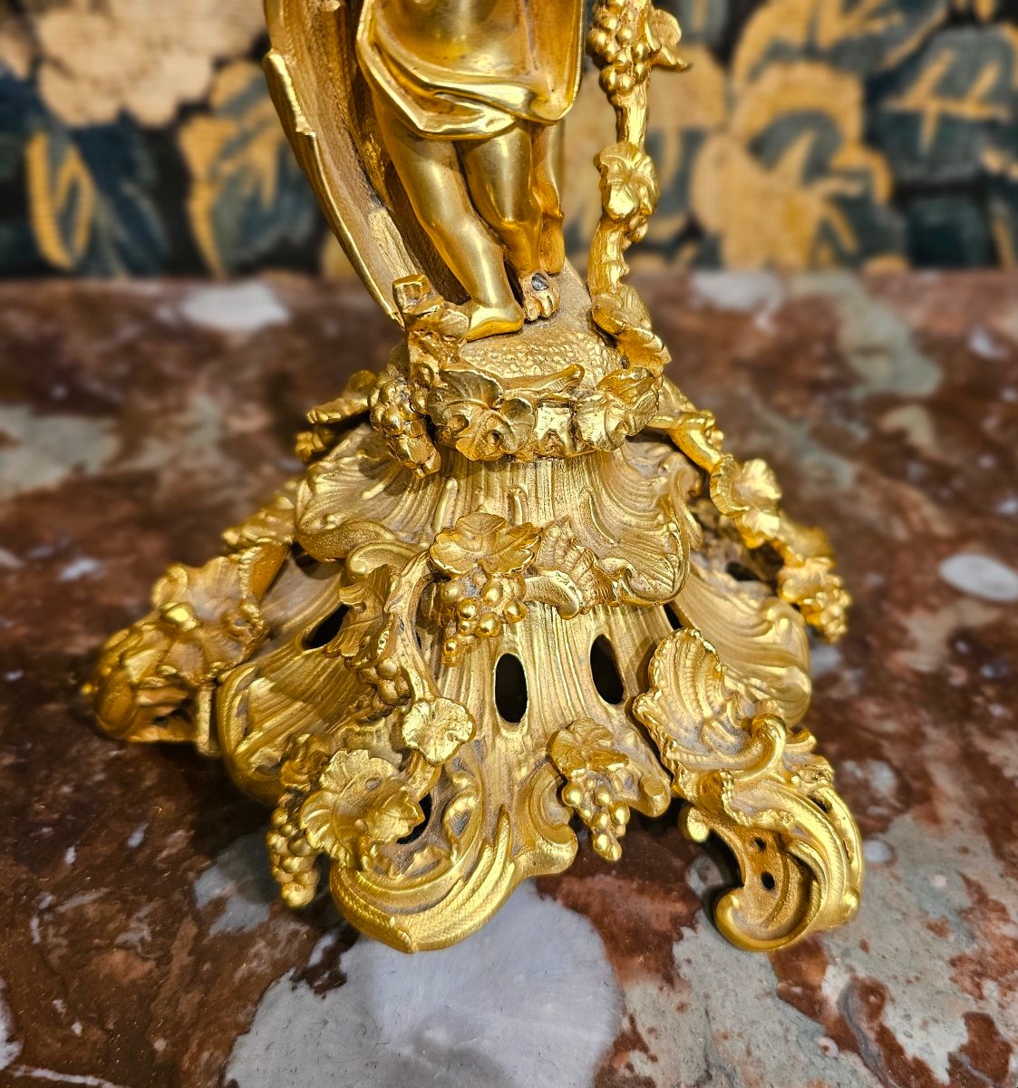 Pair Of Candlesticks Napoleon III Period-photo-3