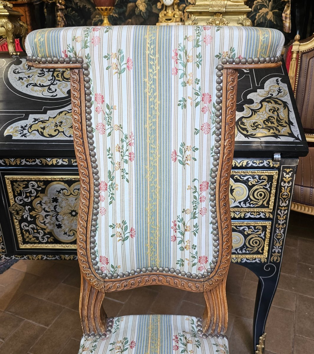 Pair Of Louis XVI Period Chairs-photo-4