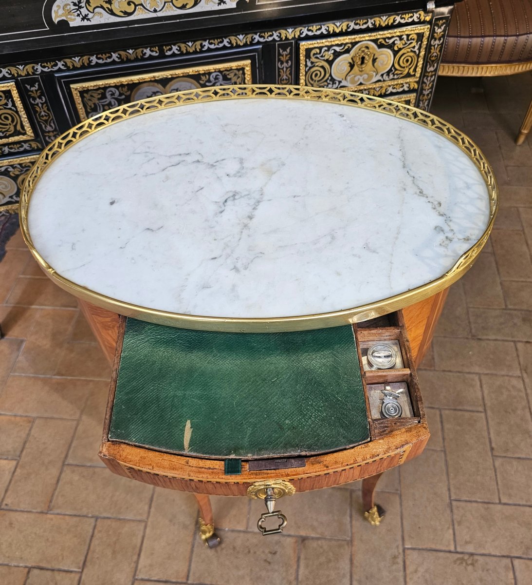 Table de Salon Epoque Transition Louis XV- Louis XVI-photo-2