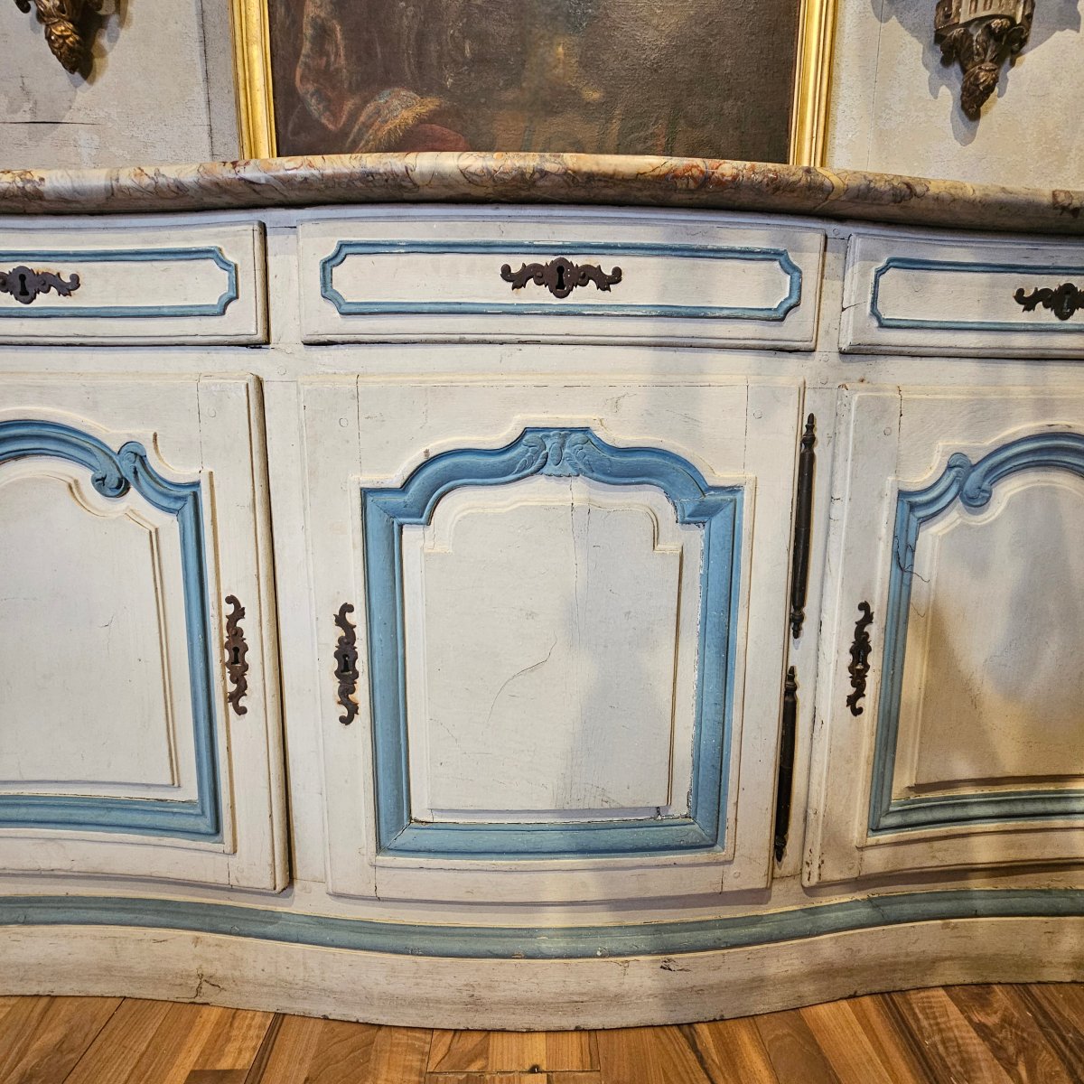 Buffet de Boiserie Epoque Louis XV-photo-3