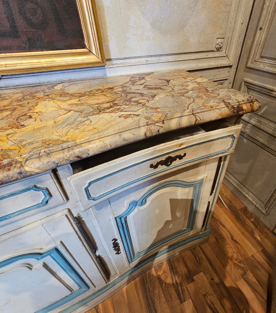 Buffet de Boiserie Epoque Louis XV-photo-3