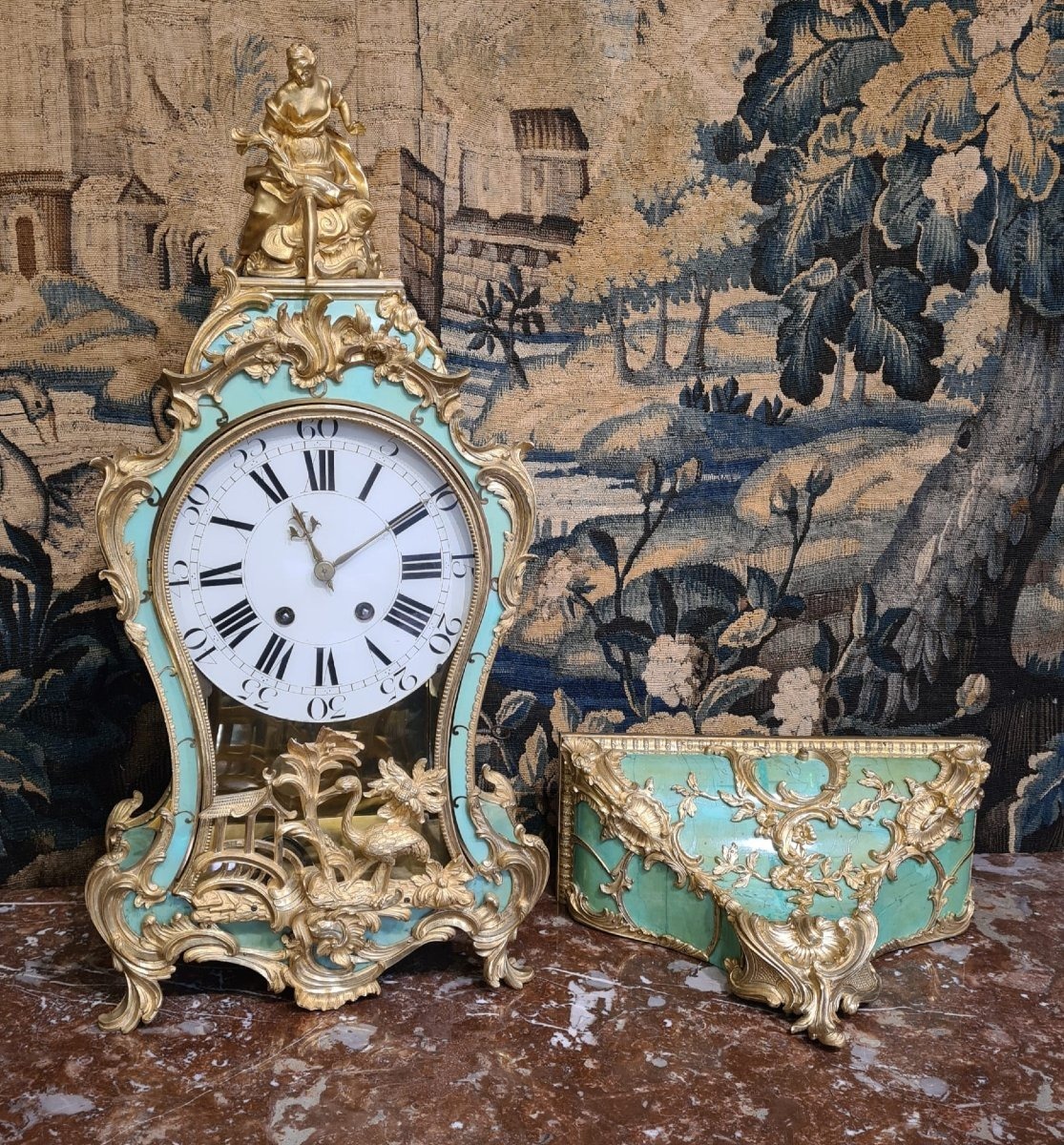 Cartel And Its Louis XV-era Console Table