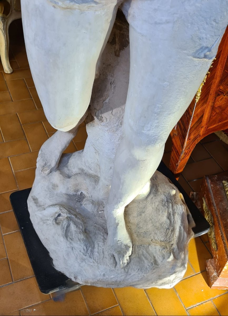 Statue en Terre Cuite Epoque XVIIIème Siècle-photo-4
