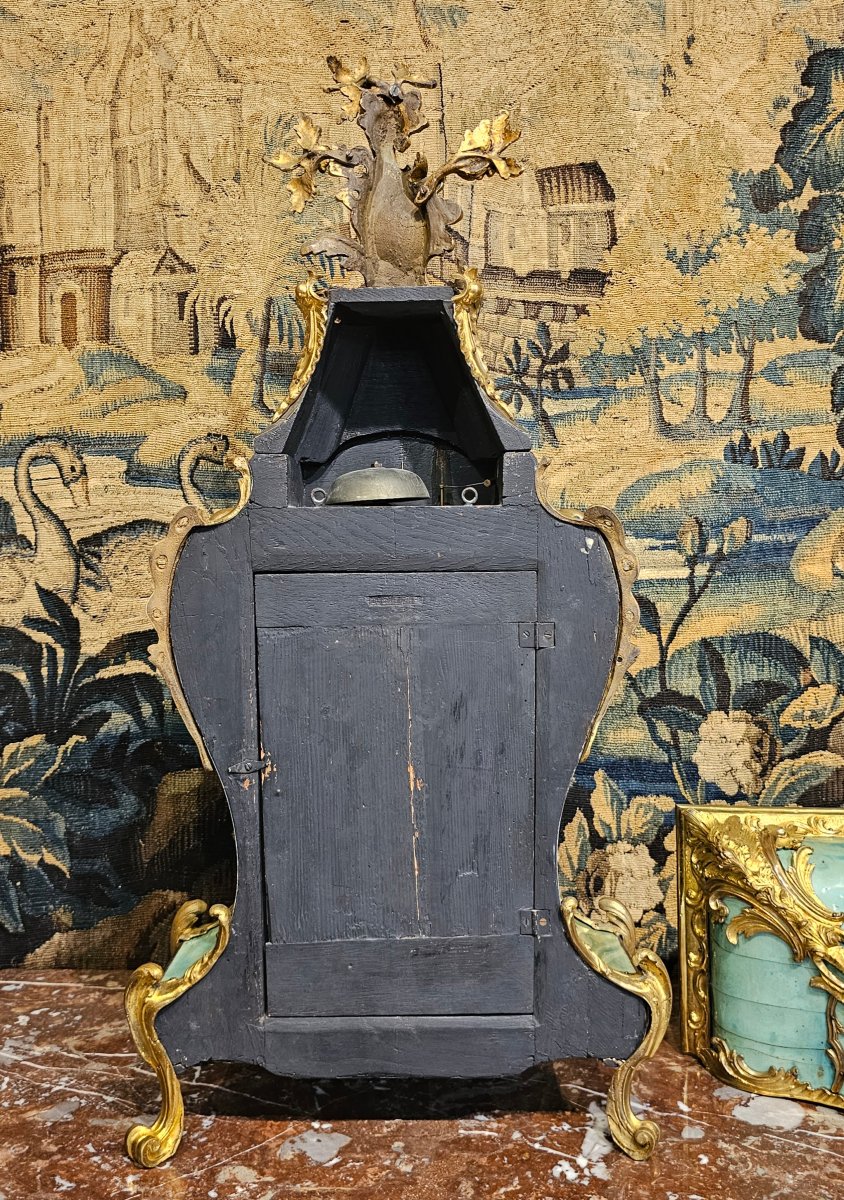 Cartel et Sa Console Epoque Louis XV-photo-2