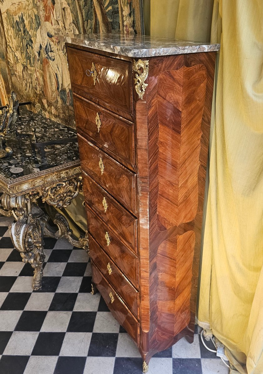 Semainier Epoque Transition Louis XV- Louis XVI-photo-4