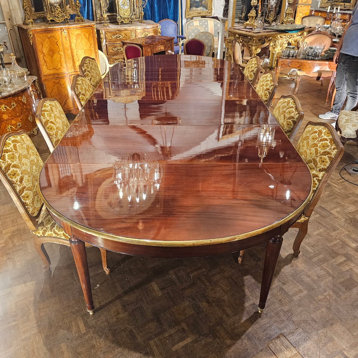 Louis XVI-style Dining Table-photo-2