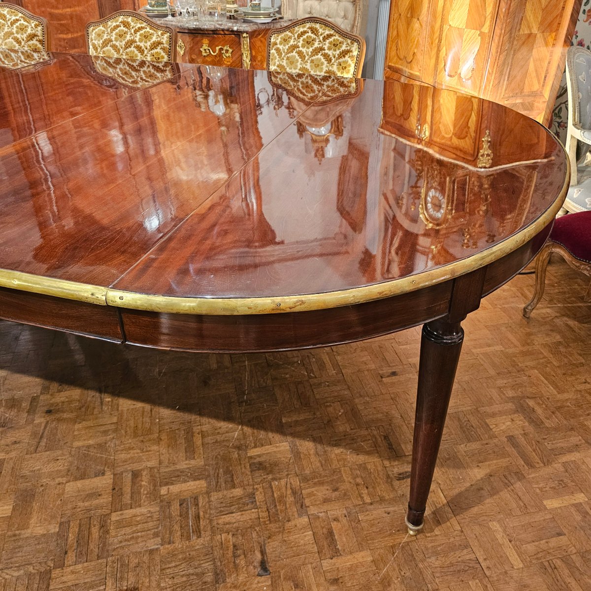Louis XVI-style Dining Table-photo-4