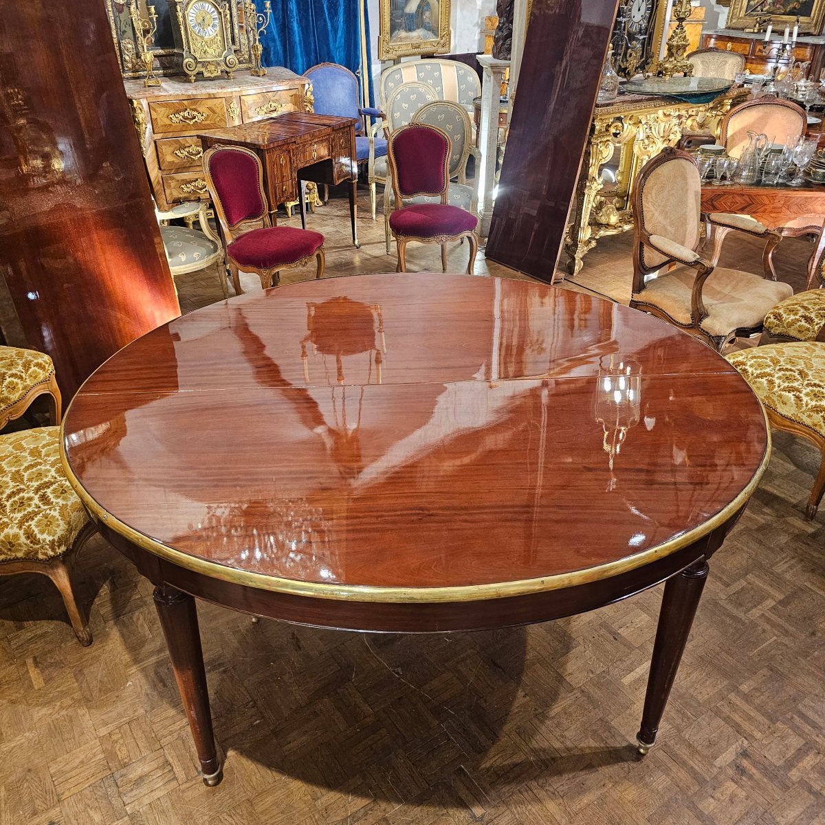 Louis XVI-style Dining Table-photo-3