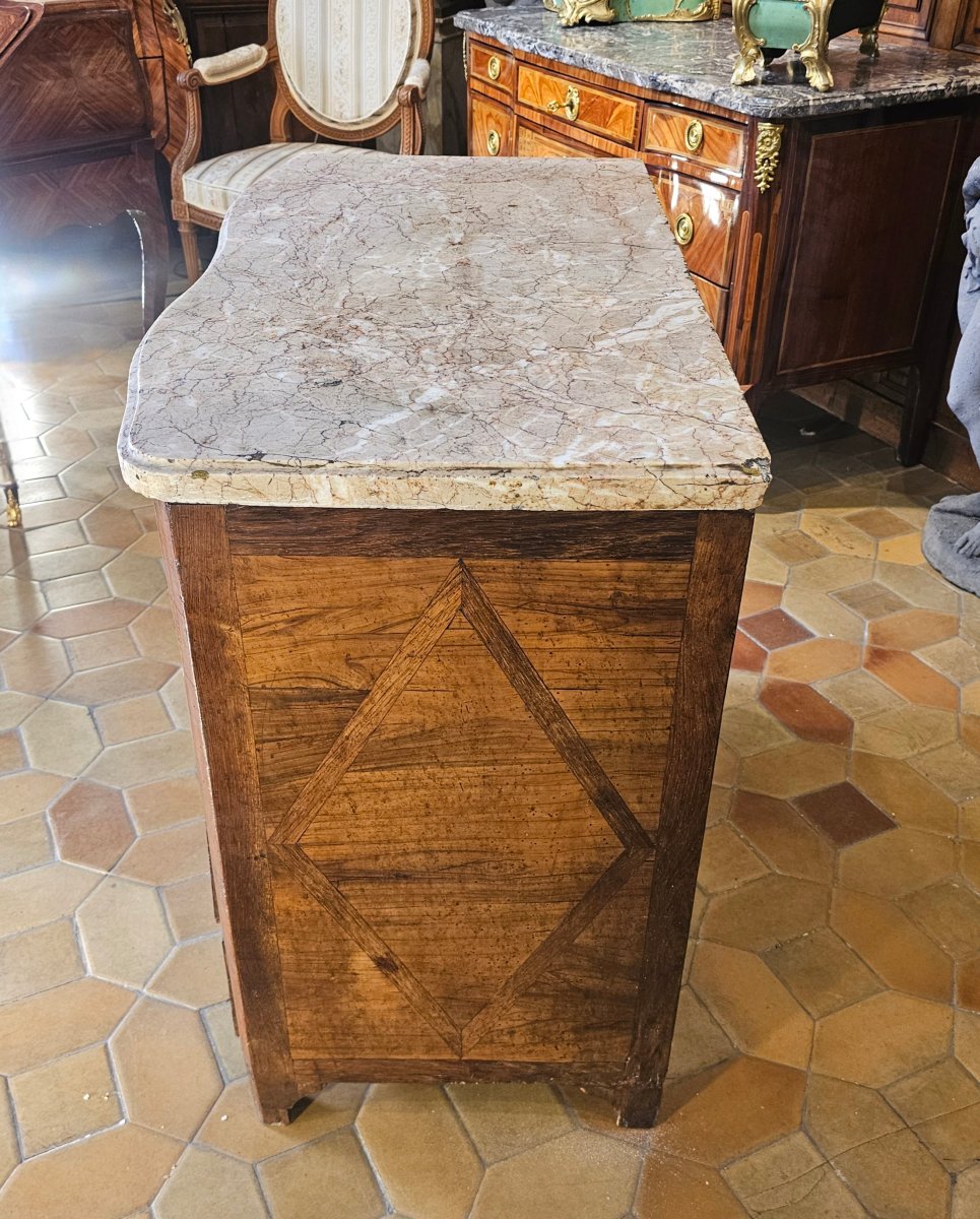 Louis XIV-era Crossbow-shaped Chest Of Drawers-photo-2