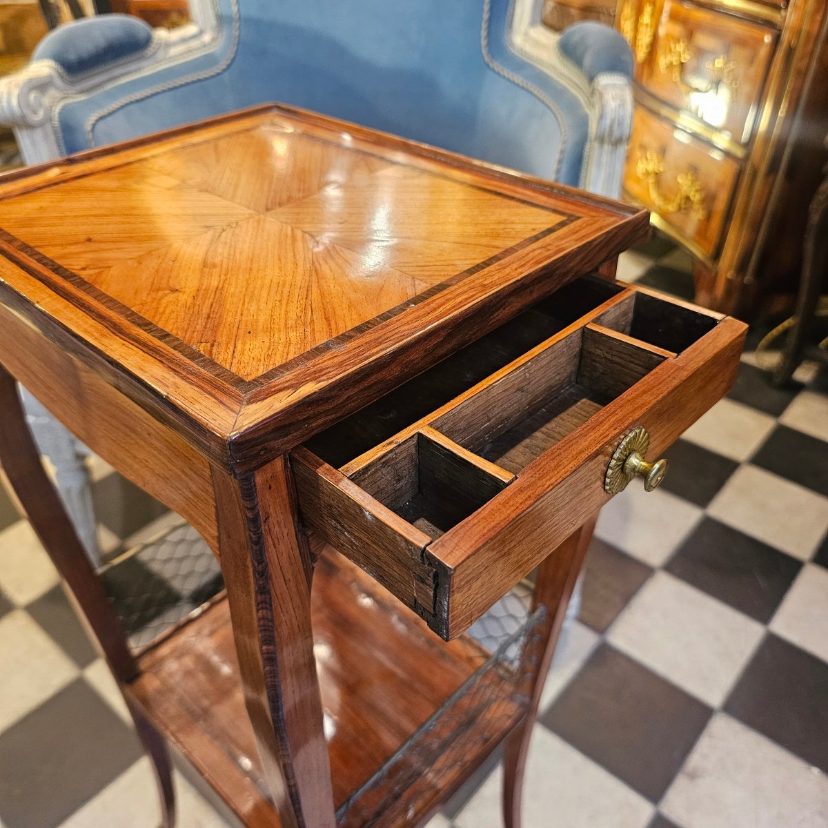 Petite Table à En-cas Epoque Louis XV-photo-2