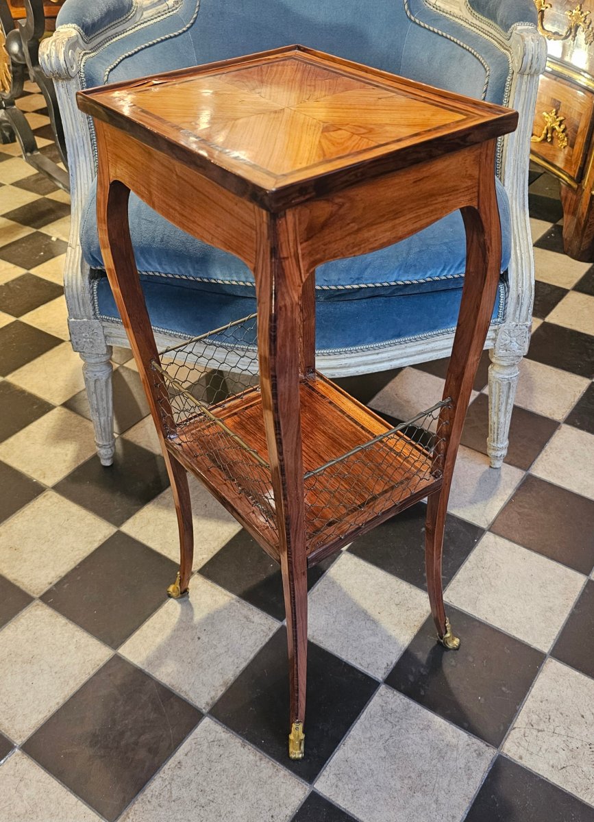 Petite Table à En-cas Epoque Louis XV-photo-1