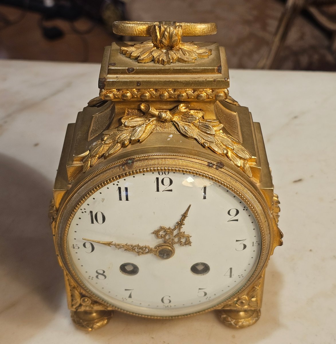 Louis XVI-style "officer's" Clock-photo-4