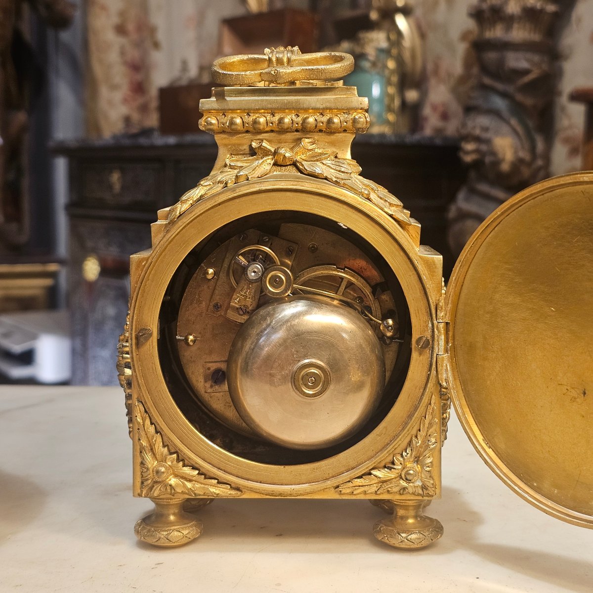 Louis XVI-style "officer's" Clock-photo-2
