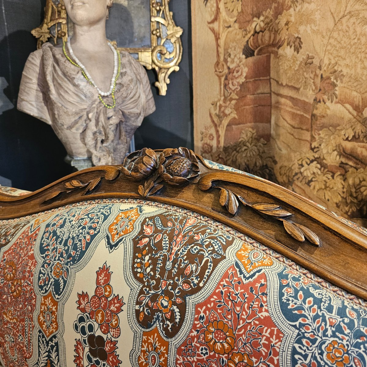 Louis XV-era Polish-style Bed-photo-4
