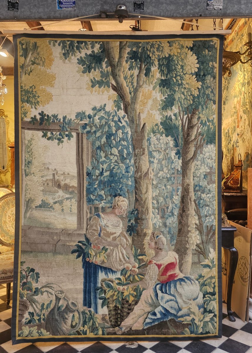 Tapisserie Aubusson Epoque Louis XV