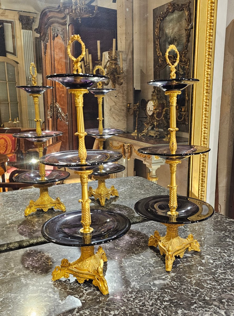 Paire de Serviteurs Epoque Charles X-photo-1