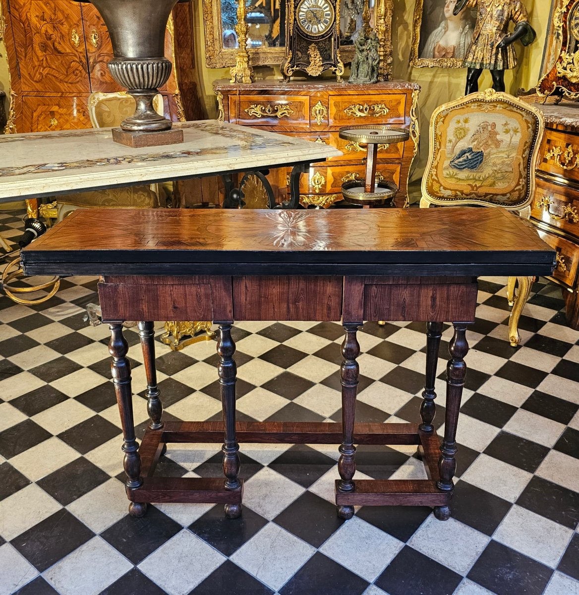 Table Console Epoque Louis XIV-photo-3