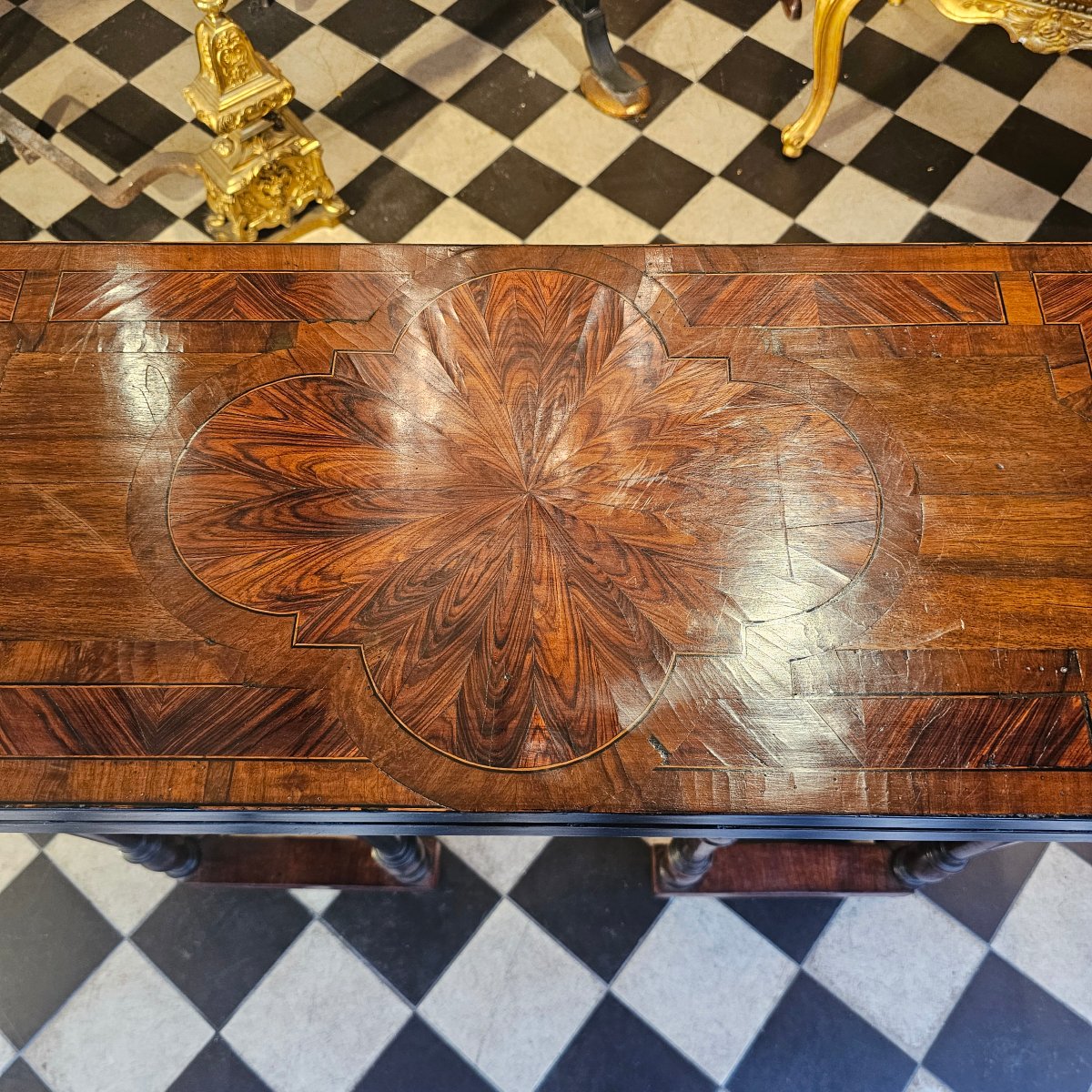 Table Console Epoque Louis XIV-photo-4