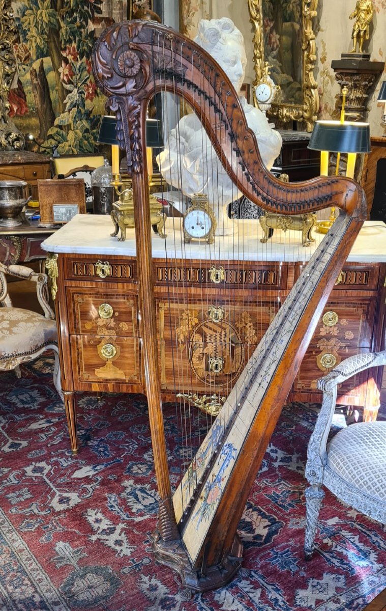 Harpe Epoque Louis XVI-photo-1