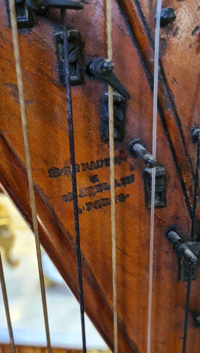 Harpe Epoque Louis XVI-photo-3