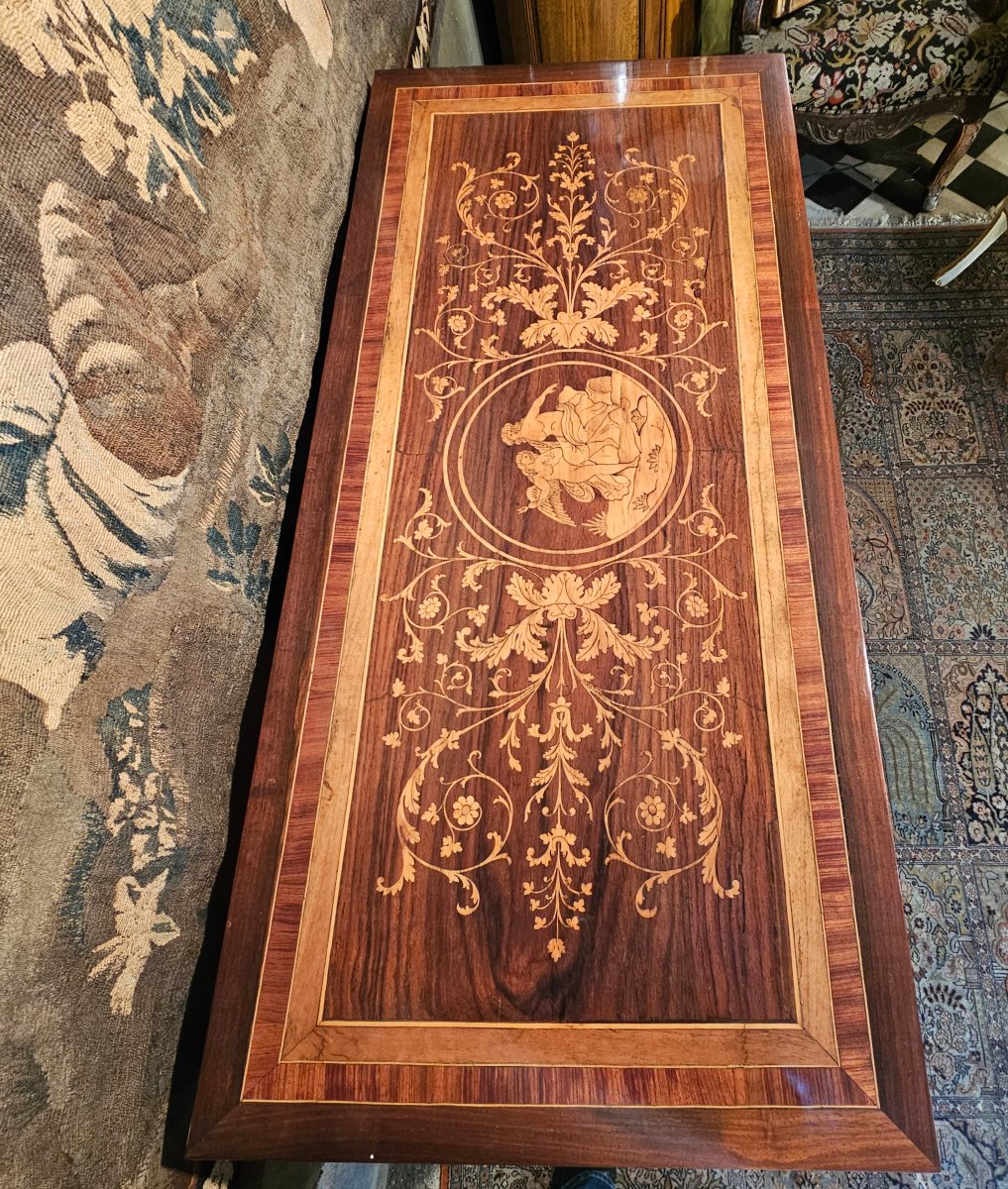 Louis XVI-era Marquetry Chest Of Drawers-photo-3