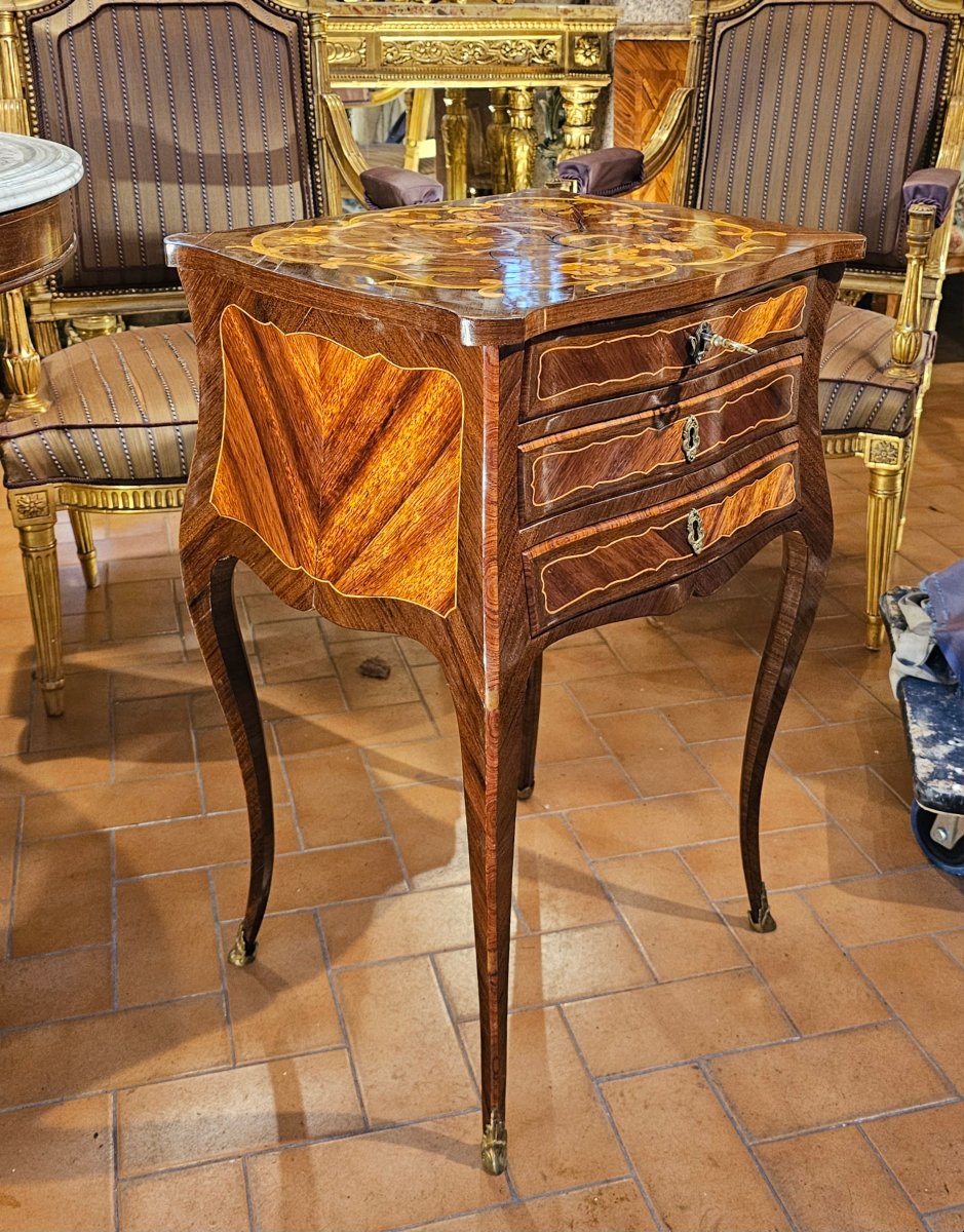 Louis XV-style Coffee Table-photo-2
