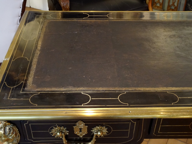 Bureau Plat Epoque XVIIIème Siècle-photo-3