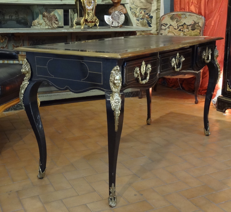 Bureau Plat Epoque XVIIIème Siècle-photo-2