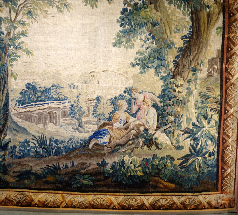 Tapisserie Aubusson Epoque XVIIIème Siècle-photo-4