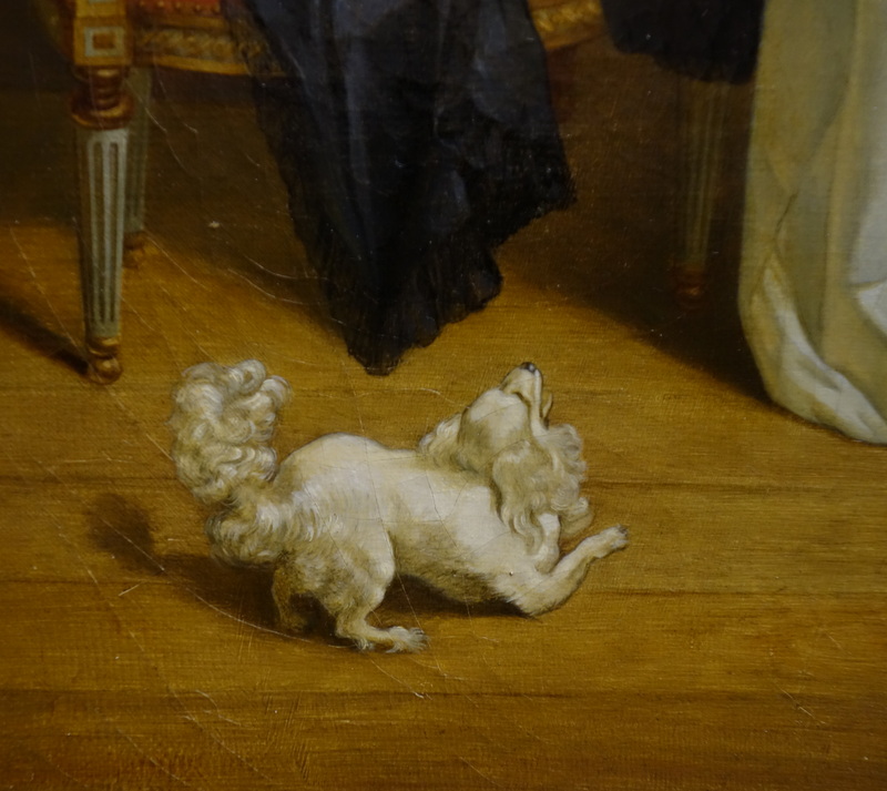 Jeune Fille au Chat Epoque XIXème Siècle-photo-1
