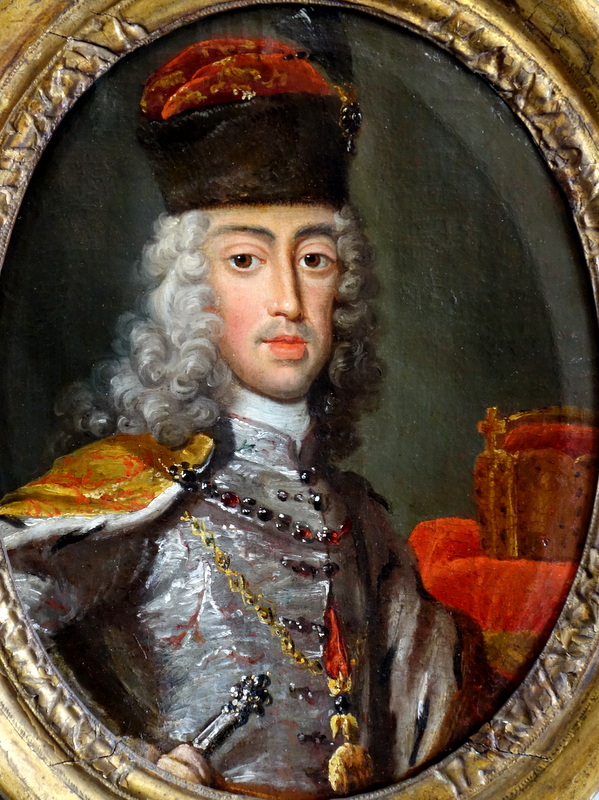 Portrait Of A Sovereign Epoque Eighteenth Century-photo-3