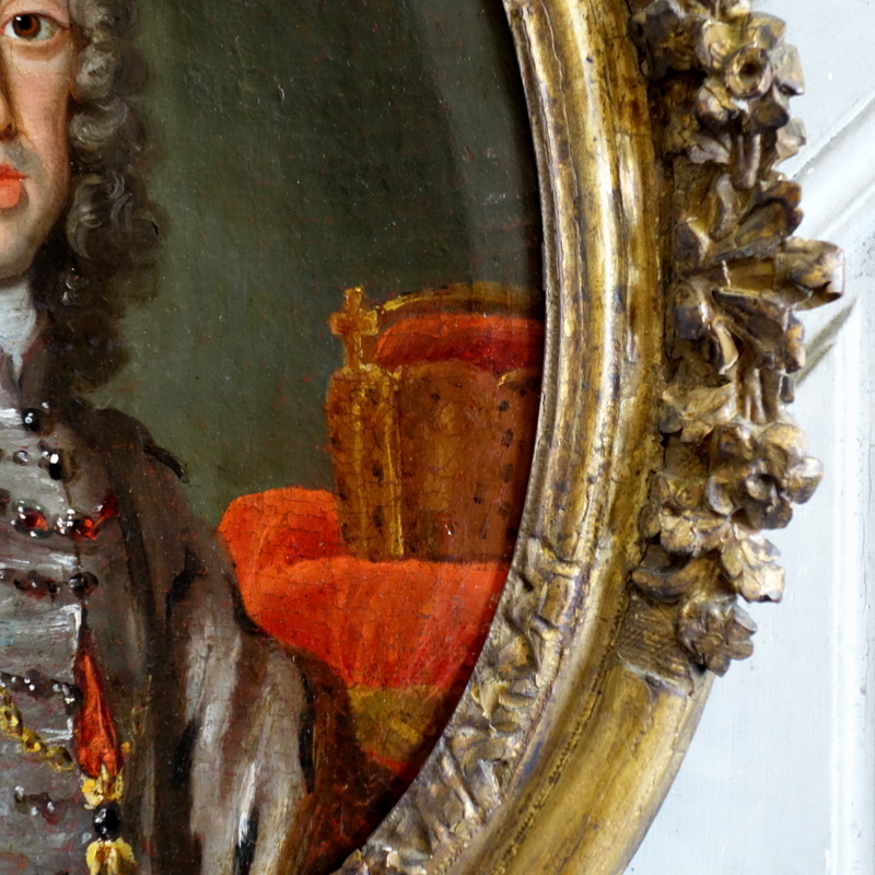 Portrait Of A Sovereign Epoque Eighteenth Century-photo-1