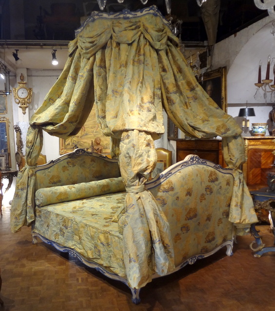 Lit à Baldaquin De Style Louis XV-photo-7