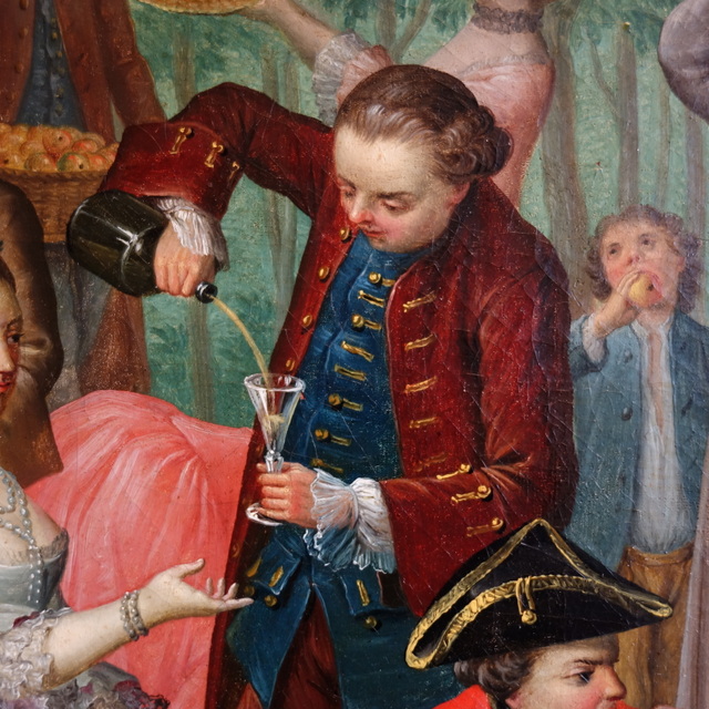 Scène De Genre Epoque Louis XV-photo-2