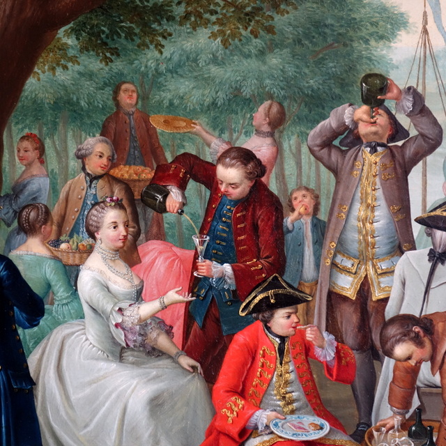 Scène De Genre Epoque Louis XV-photo-8