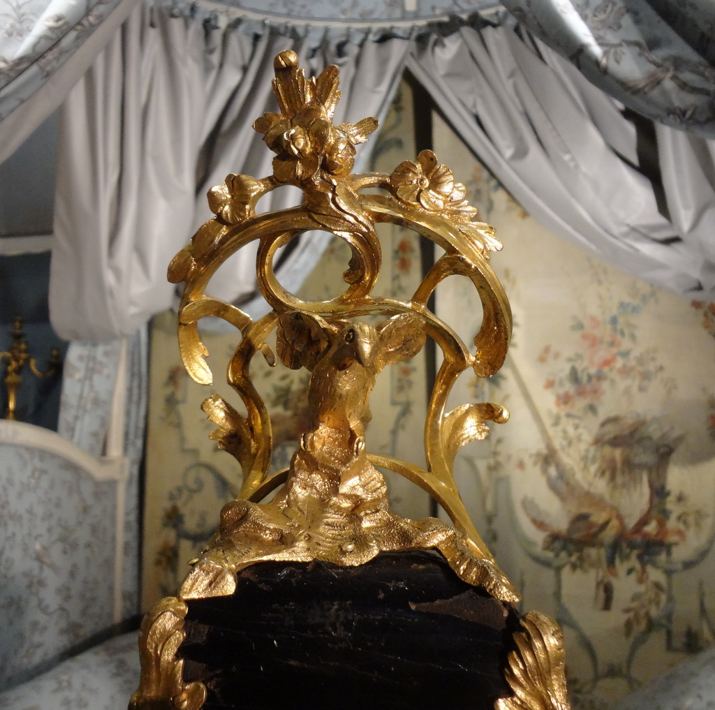 Lacquered Wood Cartel Louis XV-photo-2