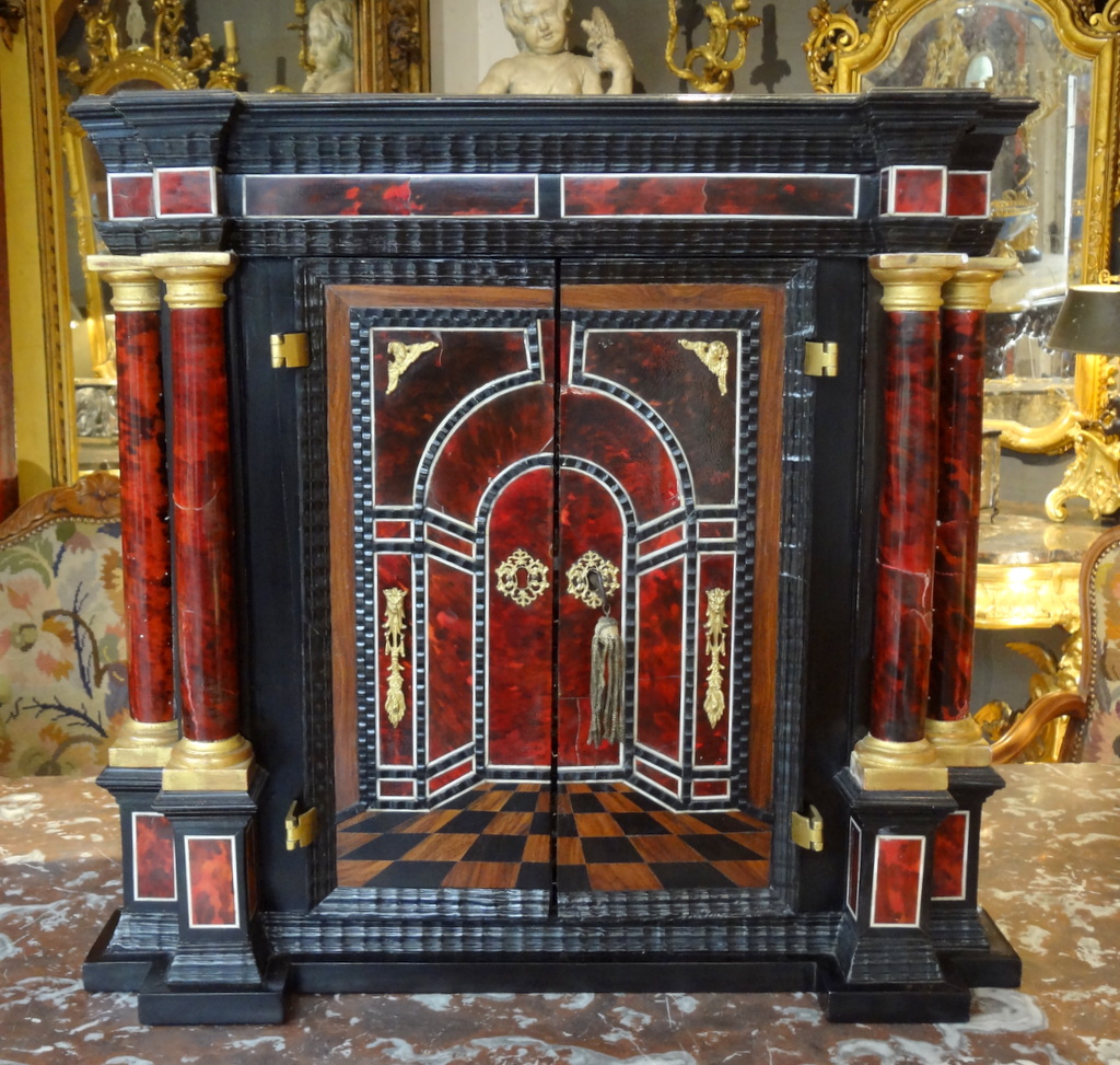 Ebony Cabinet From The Eighteenth Century