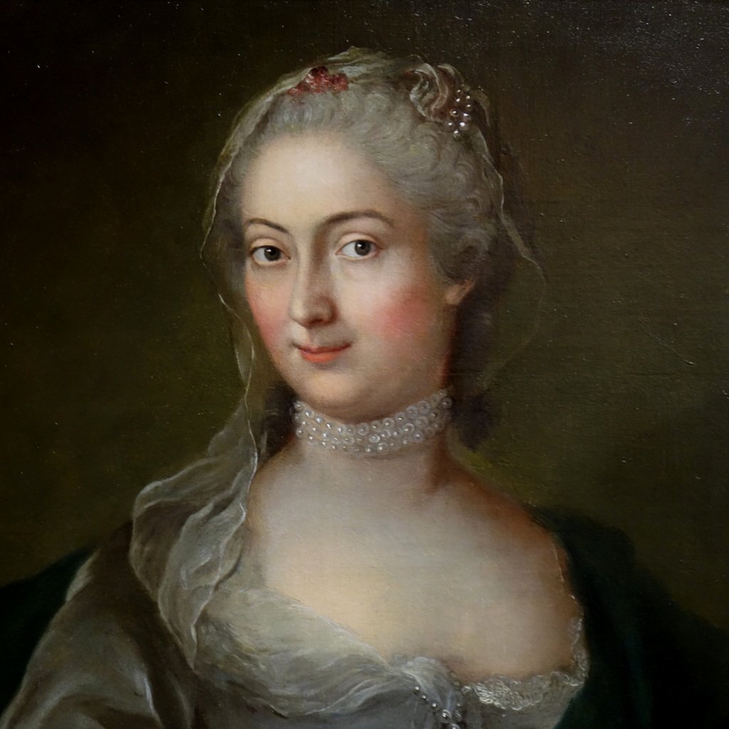 Portrait Of A Quality Woman From The Eighteenth Century-photo-1