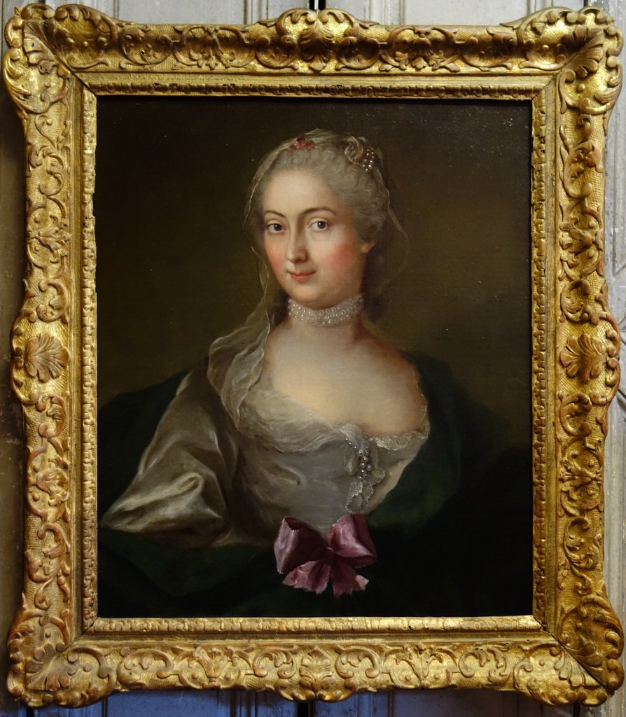 Portrait Of A Quality Woman From The Eighteenth Century