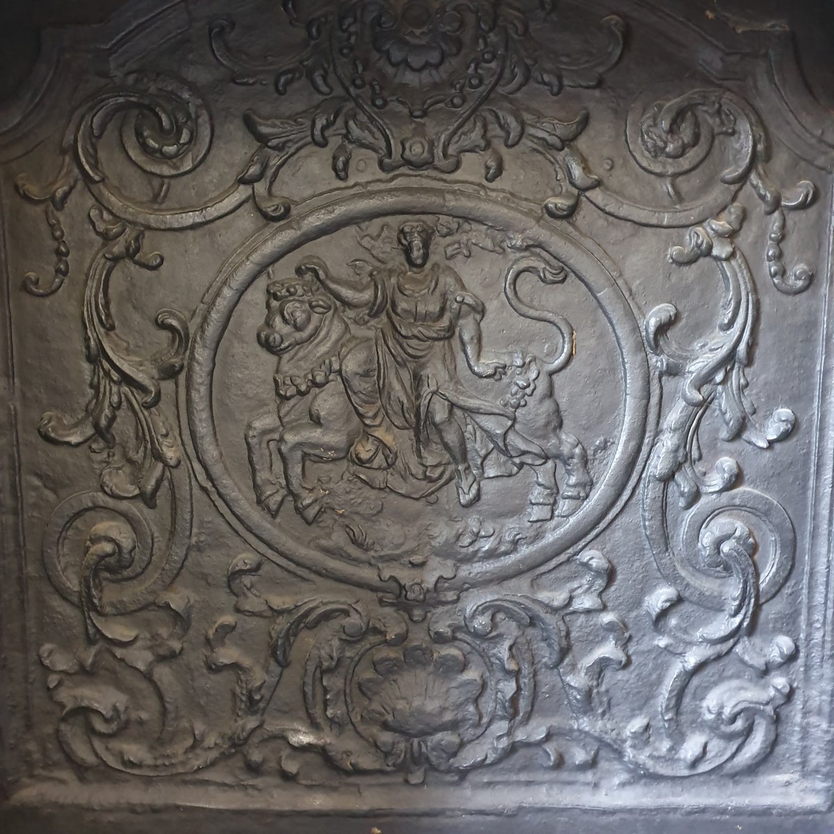 Renaissance Style Fireplace-photo-5