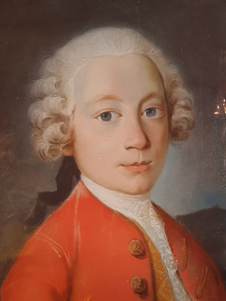 Children's Pastel Louis XV Period-photo-2