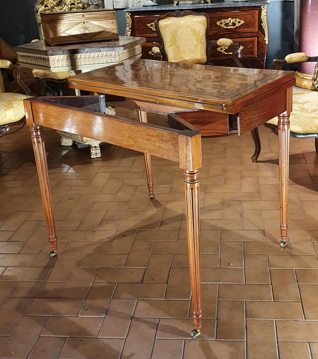 Louis XVI Period Game Table