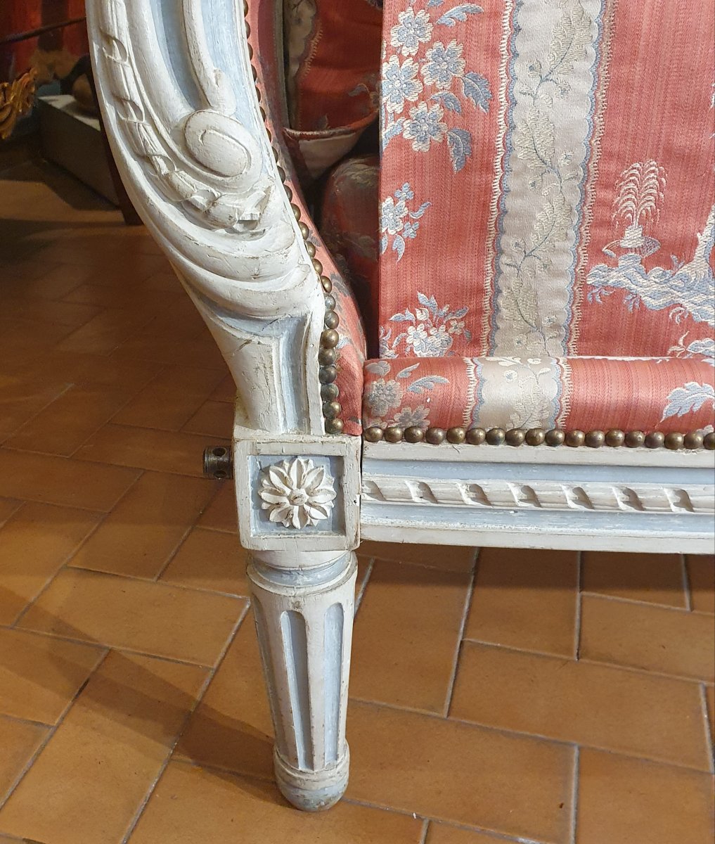 Important Lit à Crosses Epoque Transition-photo-4