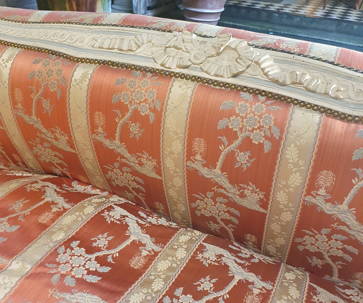 Important Lit à Crosses Epoque Transition-photo-2