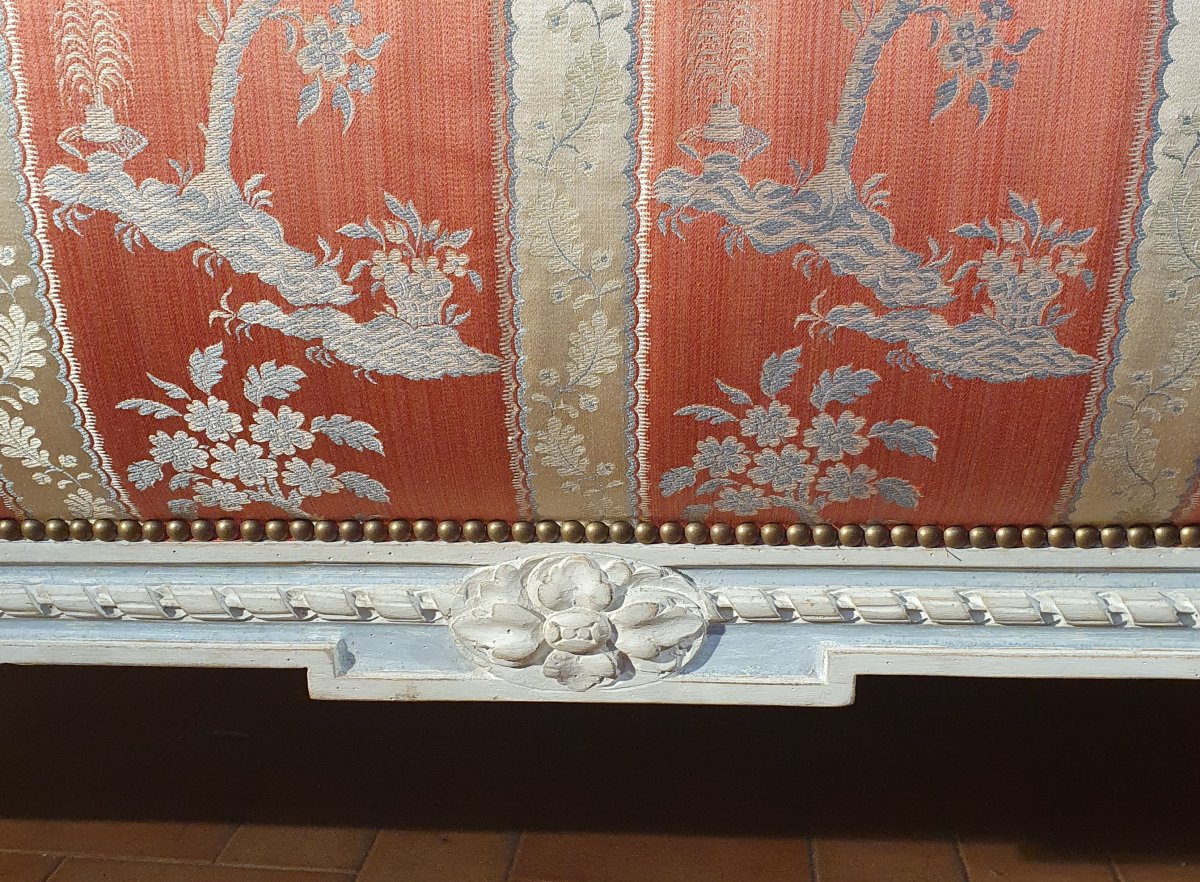 Important Lit à Crosses Epoque Transition-photo-4