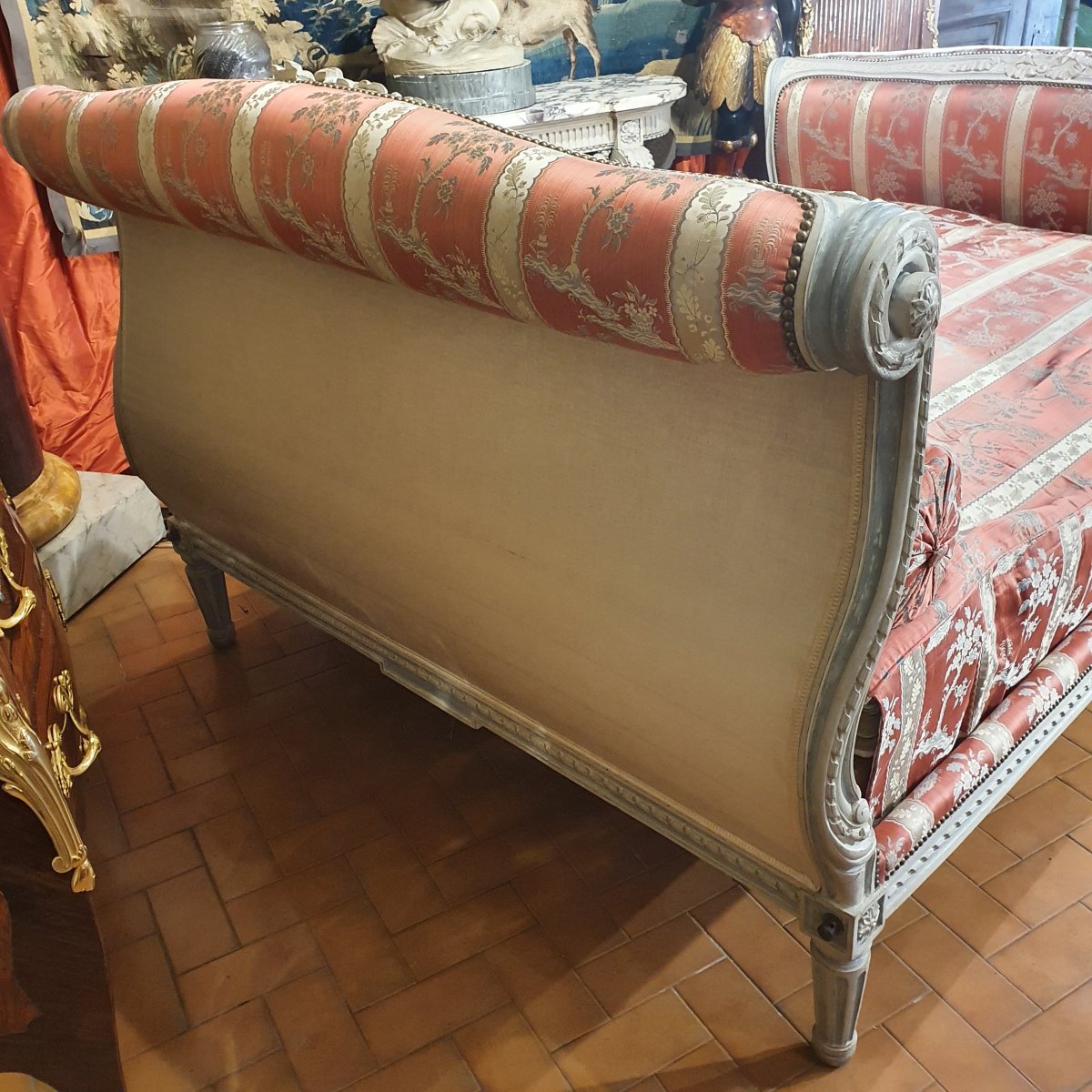 Important Lit à Crosses Epoque Transition-photo-5