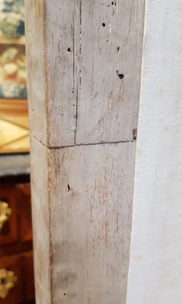 Important Lit à Crosses Epoque Transition-photo-8