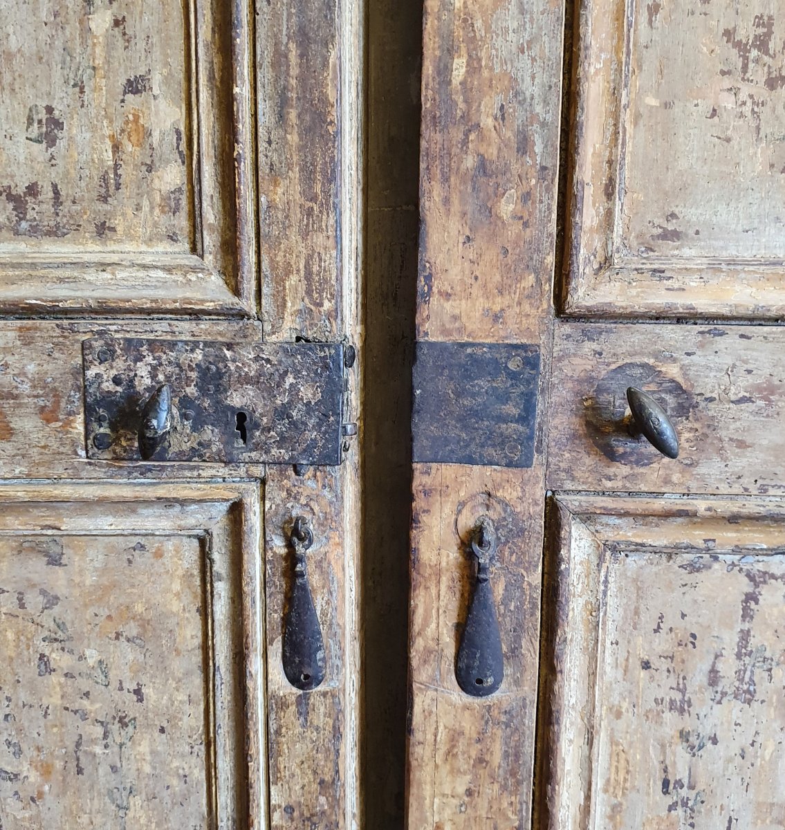 Suite De Six Paires De Portes XVIIIème Siècle-photo-2