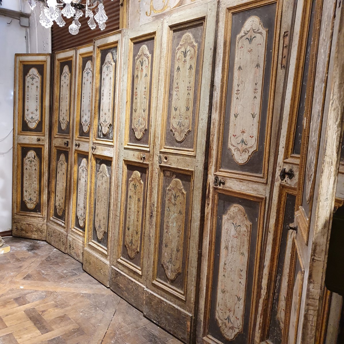 Suite De Six Paires De Portes XVIIIème Siècle