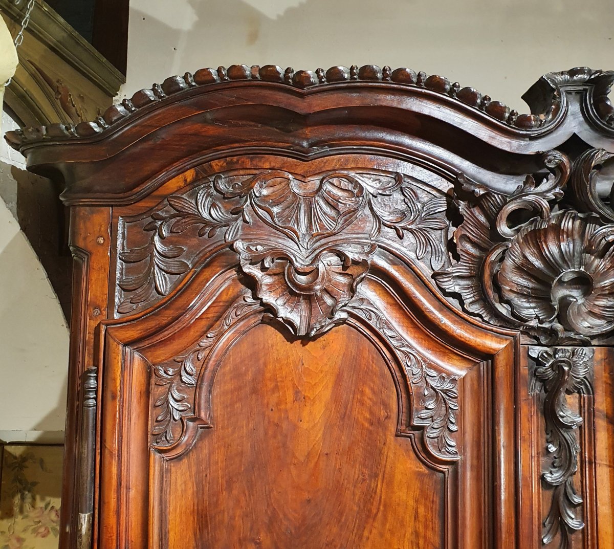 Importante Armoire Vallée Du Rhone Epoque Louis XV-photo-2